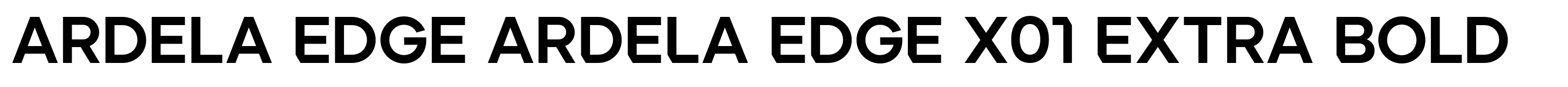 Ardela Edge ARDELA EDGE X01 Extra Bold